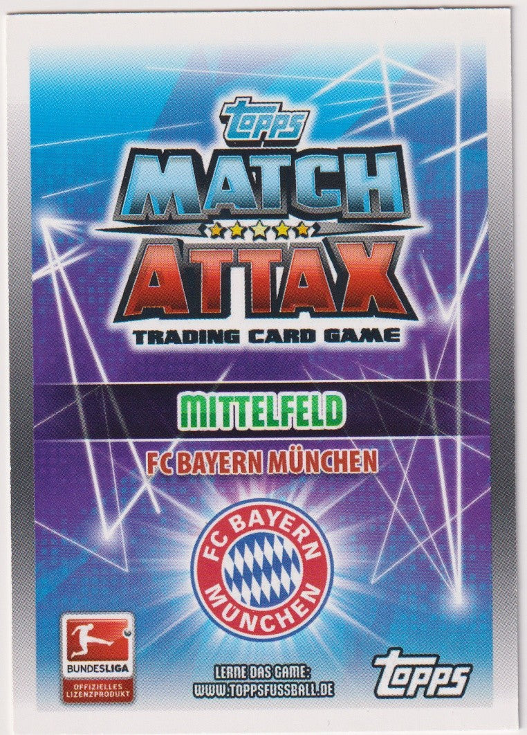 Topps Match Attax Robben & Götze & Ribery Bayern München Bundesliga Parallel – Bild 2