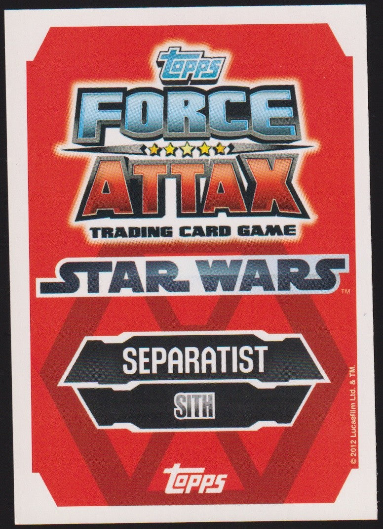 Topps Star Wars 2012 General Grievous Sith Separatisten TCG Rare #206 – Bild 2