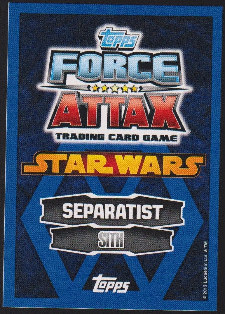 Topps Star Wars 2013 Asajj Ventress Sith Separatisten TCG Rare #79 – Bild 2