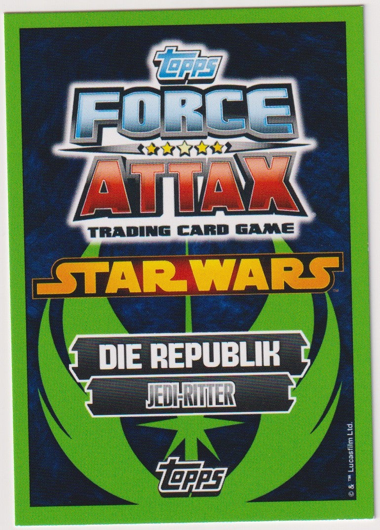 Topps Star Wars 2015 Obi-Wan Kenobi Republik Jedi-Ritter TCG Rare – Bild 2