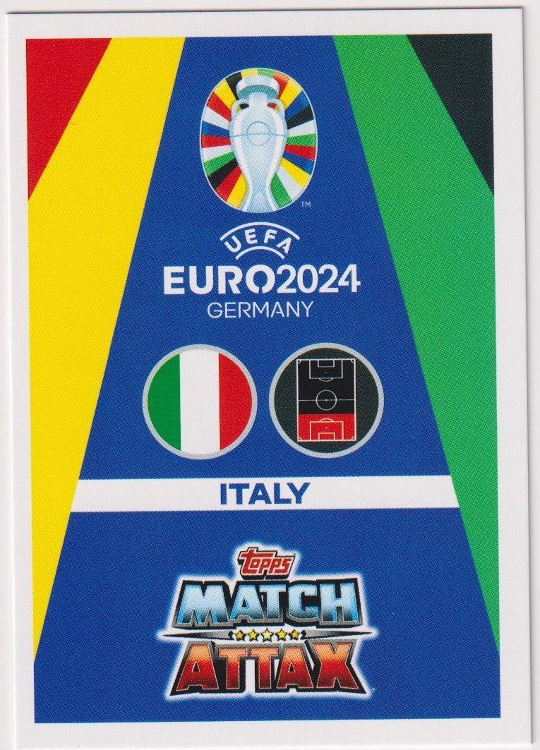 Topps Match Attax 2023-24 Giorgio Scalvini Italien Parallel Rare – Bild 2