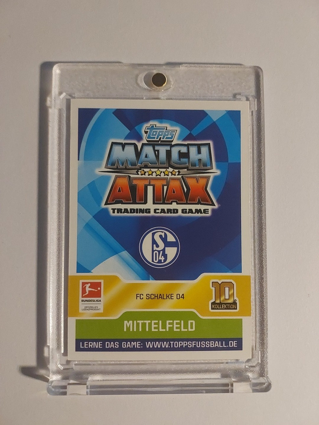 Topps Bundesliga 2017-18 Nabil Bentaleb Schalke 04 (On Card Auto) – Bild 2