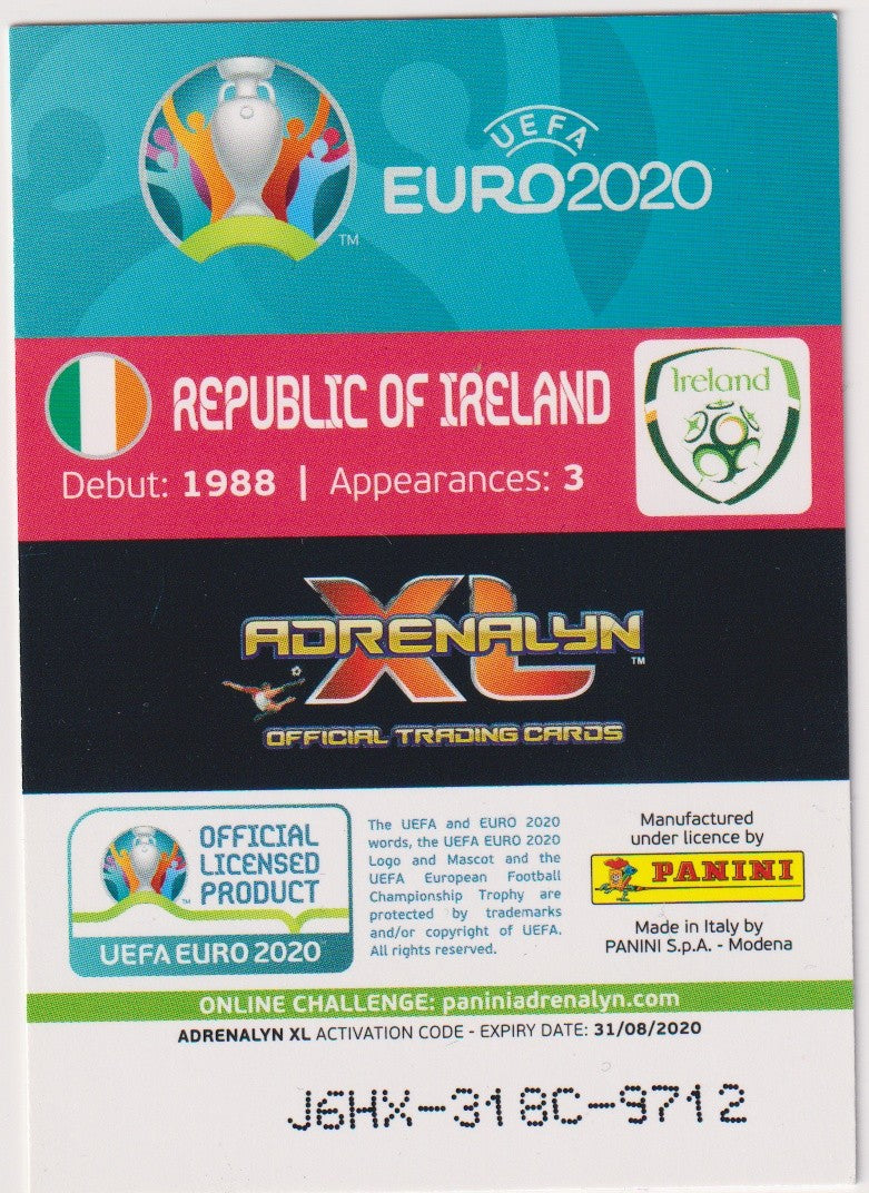 Panini Adrenalyn XL 2020-21 Republic of Ireland Official Trading Cards Parallel – Bild 2