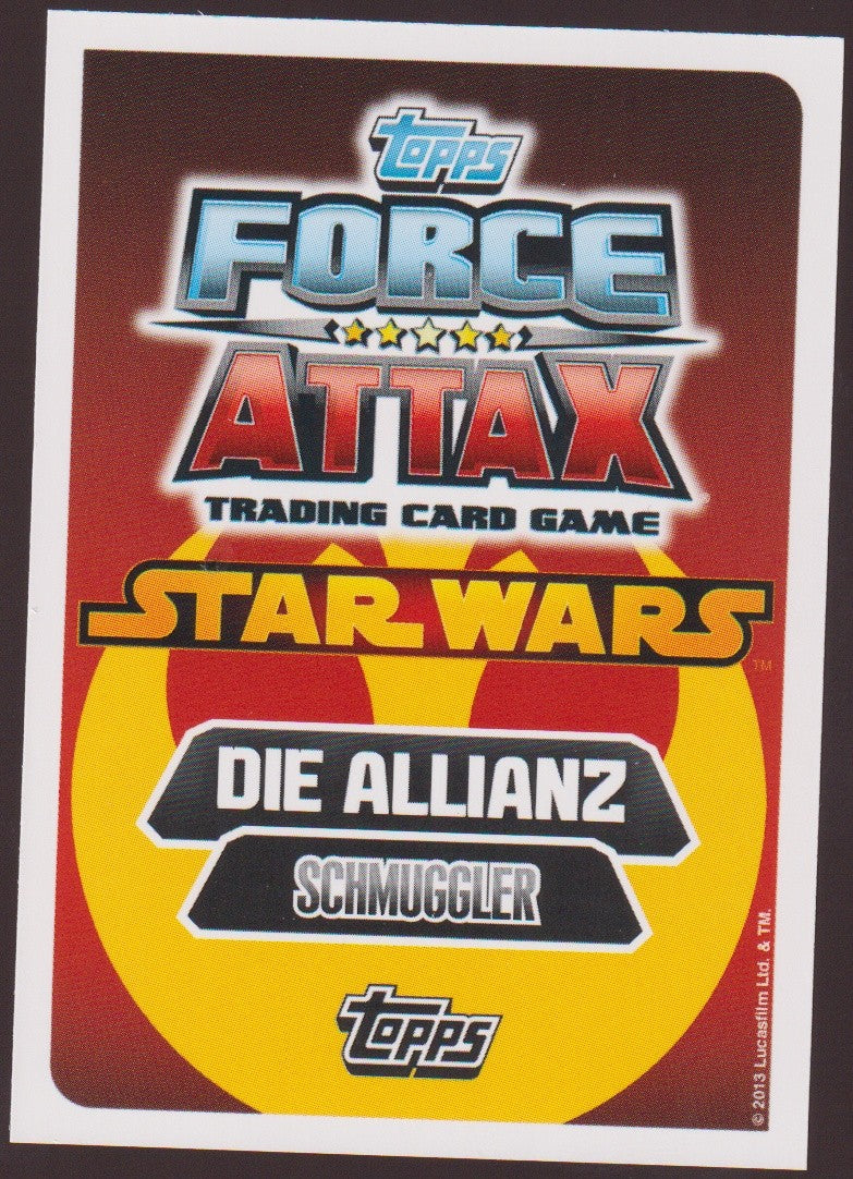 Topps Star Wars 2013 Han Solo Die Allianz Schmuggler TCG Rare Nr. LE2 – Bild 2
