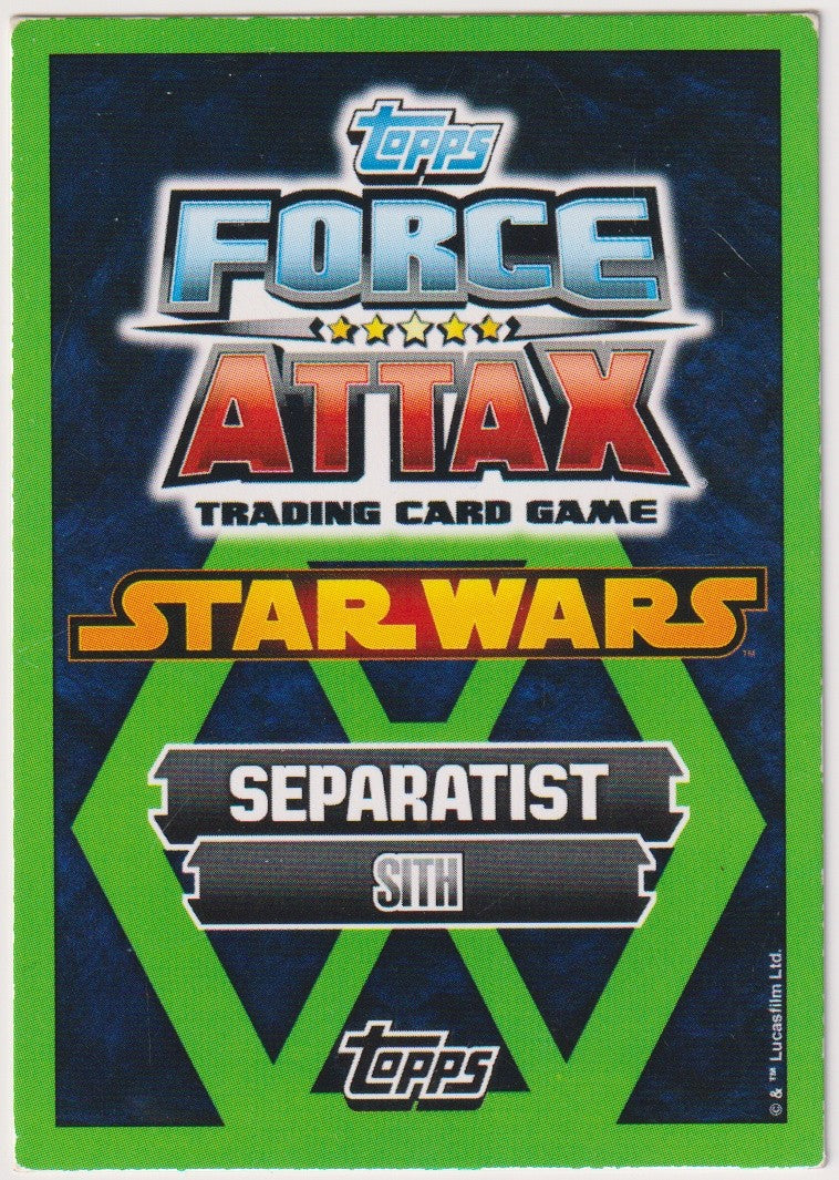 Topps Star Wars 2015 Savage Opress Sith Separatisten TCG Rare #150 – Bild 2