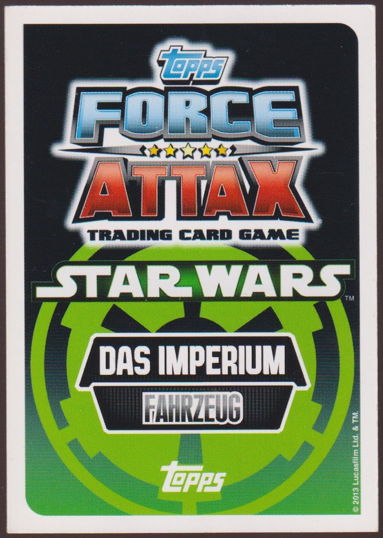 Topps Star Wars 2013 Tie Interceptor Imperium Fahrzeuge TCG Rare – Bild 2