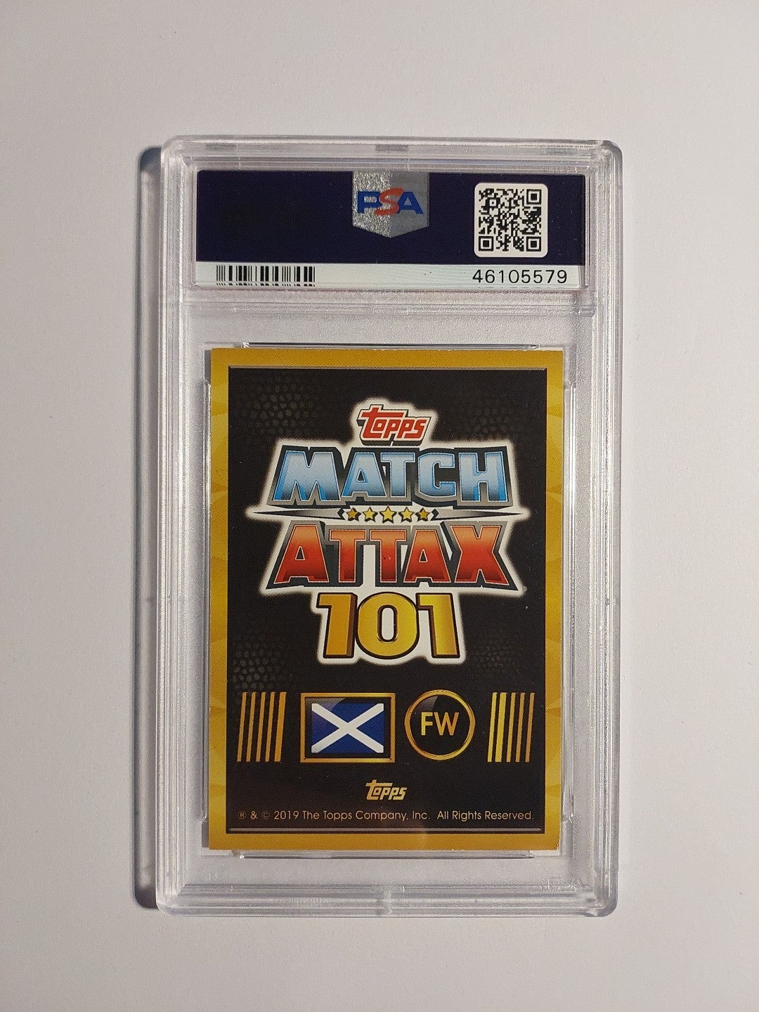 Topps Legends 2018-19 Kenny Dalglish Schottland Manchester United Parallel PSA 7 – Bild 2