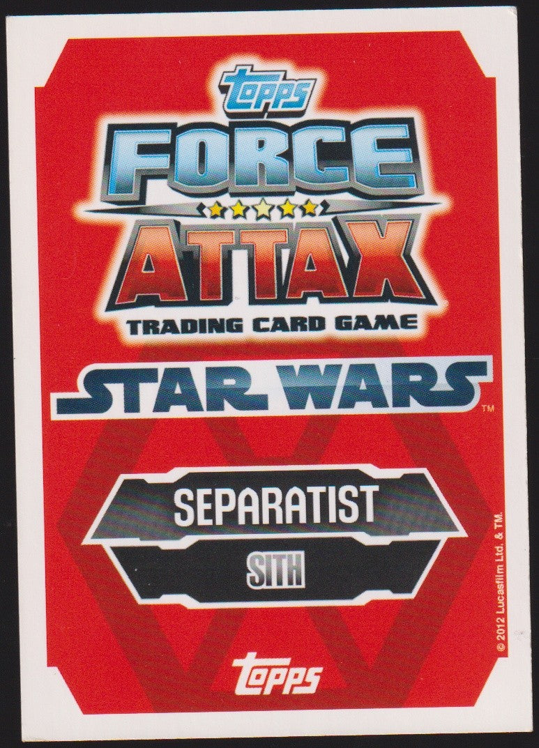 Topps Star Wars 2012 Savage Opress Separatisten Sith TCG Rare #233 – Bild 2