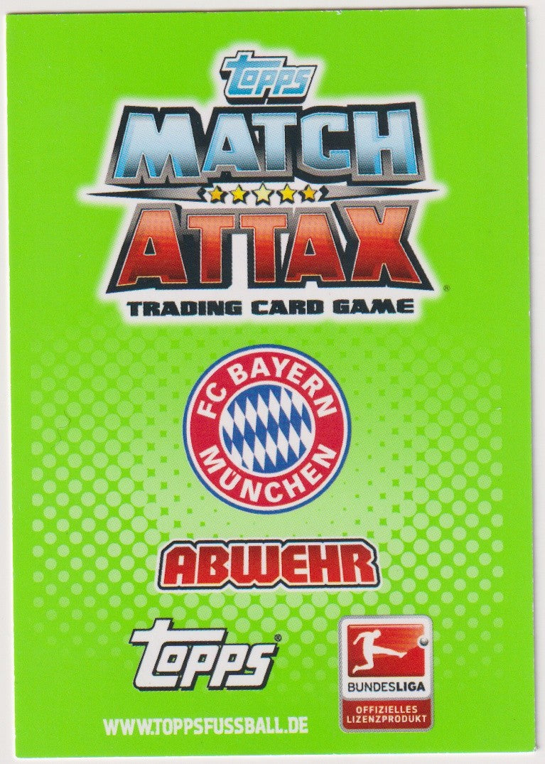 Topps Match Attax Philipp Lahm FC Bayern München Bundesliga Parallel Rare – Bild 2