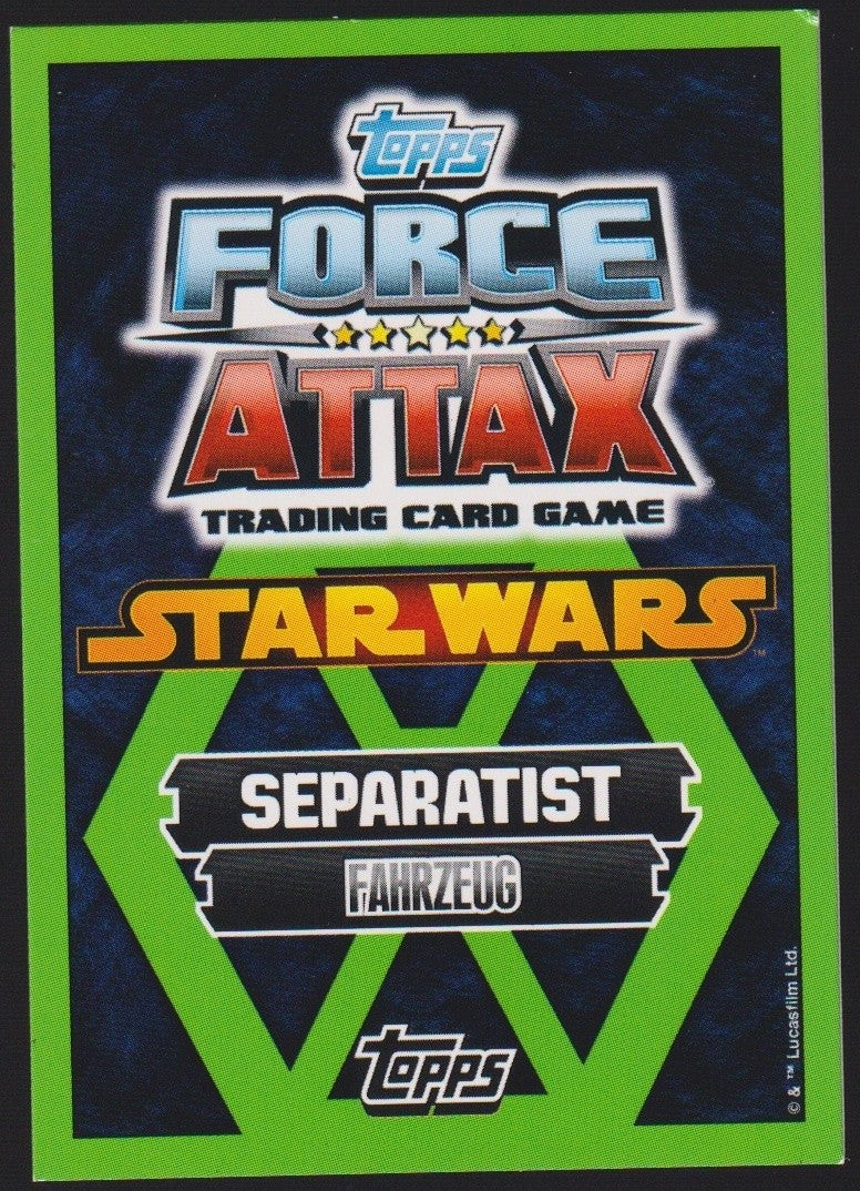 Topps Star Wars 2011 General Grievous' Gleiter Separatist TCG Rare #66 – Bild 2