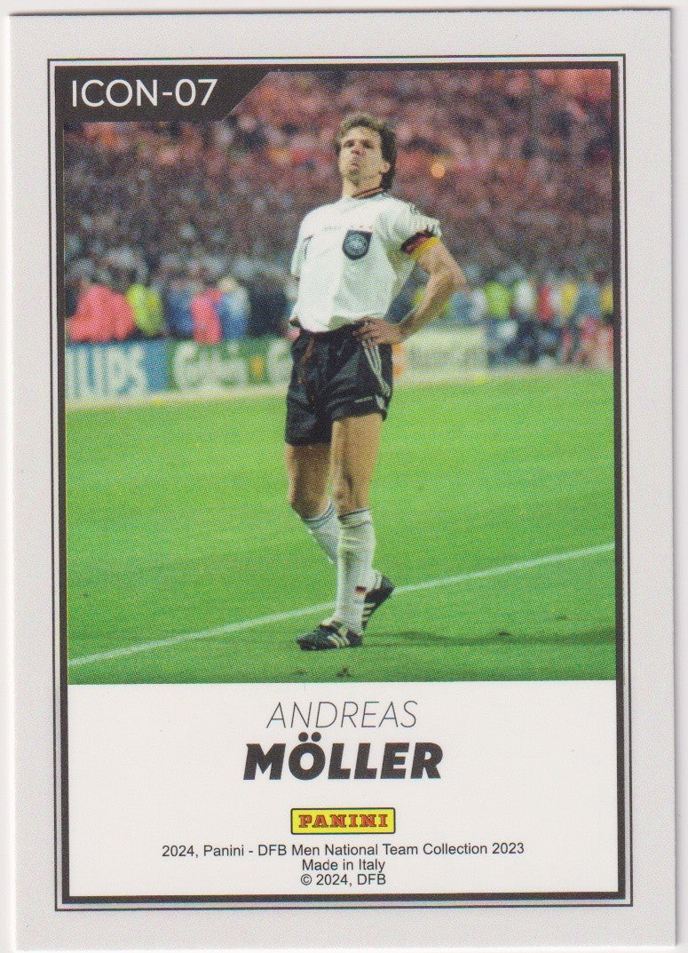 Panini Icons of Germany 2023-24 Andreas Möller DFB Men National Team – Bild 2