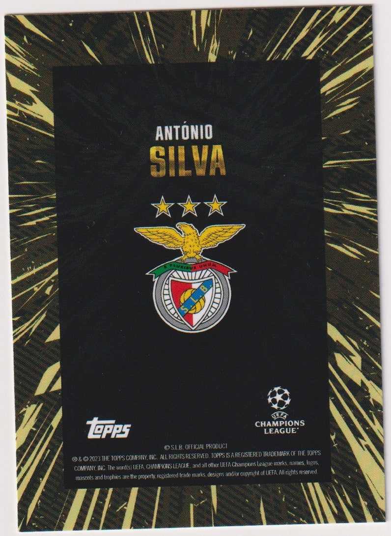 Topps Champions League Antonio Silva Benfica Parallel Rare – Bild 2