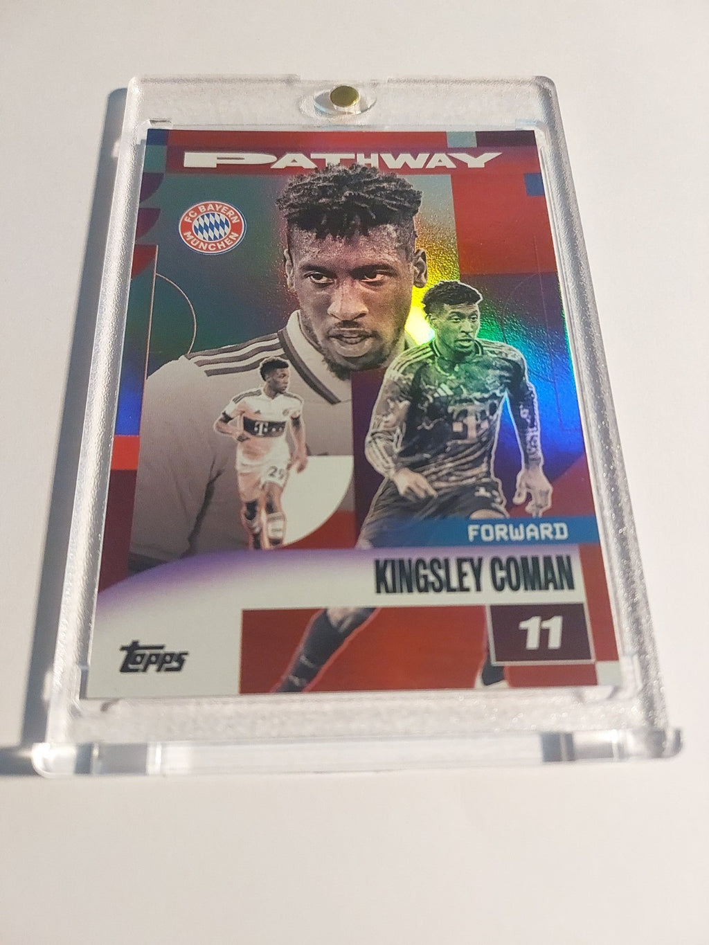 Topps Bayern München 2025-26 Kingsley Coman Case Hit Parallel Refractor Ebay 1/1 – Bild 2