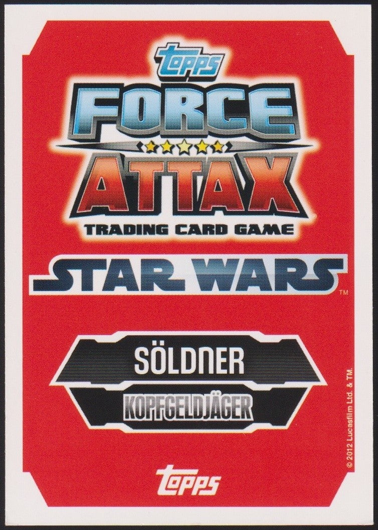 Topps Star Wars 2012 Rako Hardeen Söldner Kopfgeldjäger TCG Rare #145 – Bild 2
