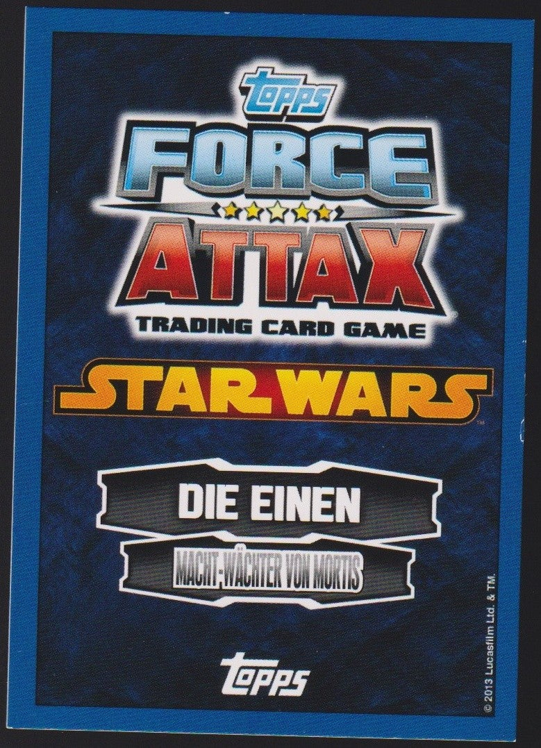 Topps Star Wars 2013 Mortis-Sohn Wächter der Macht Legende TCG Rare #122 – Bild 2