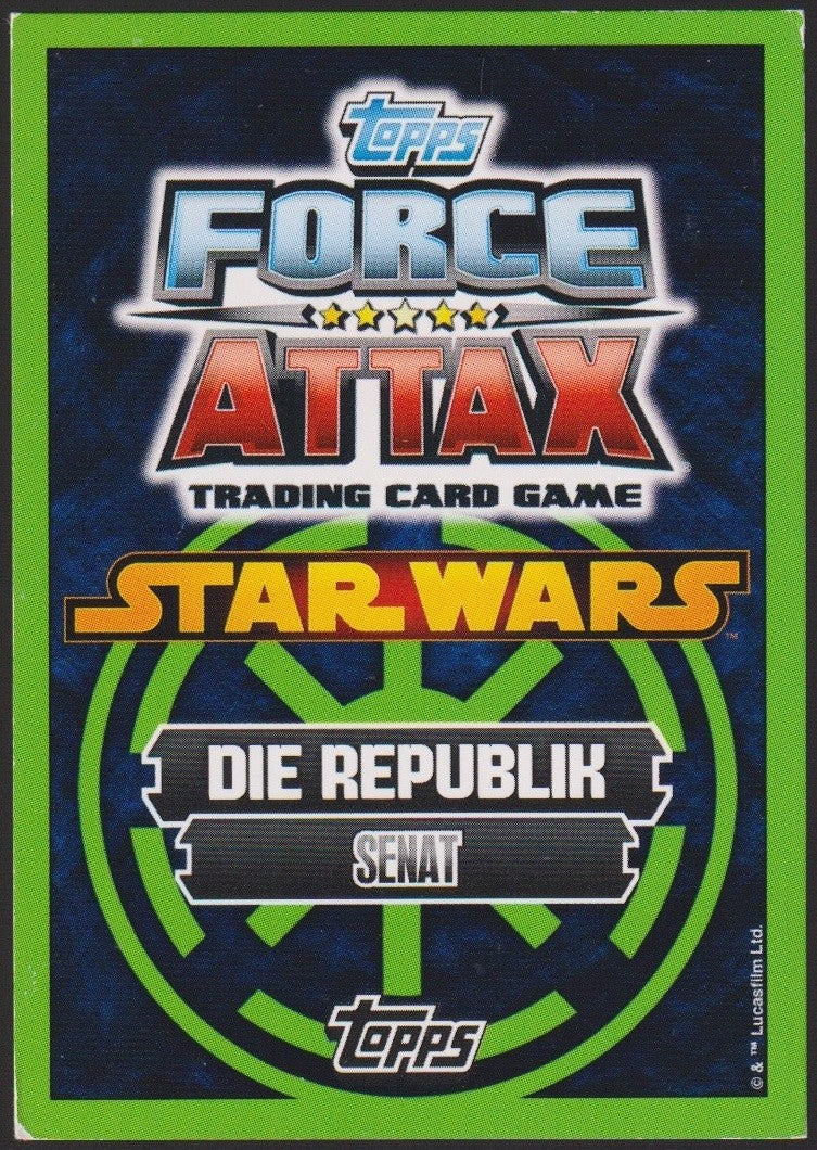 Topps Star Wars 2004 Bail Organa Republik Senator TCG Rare #67 – Bild 2