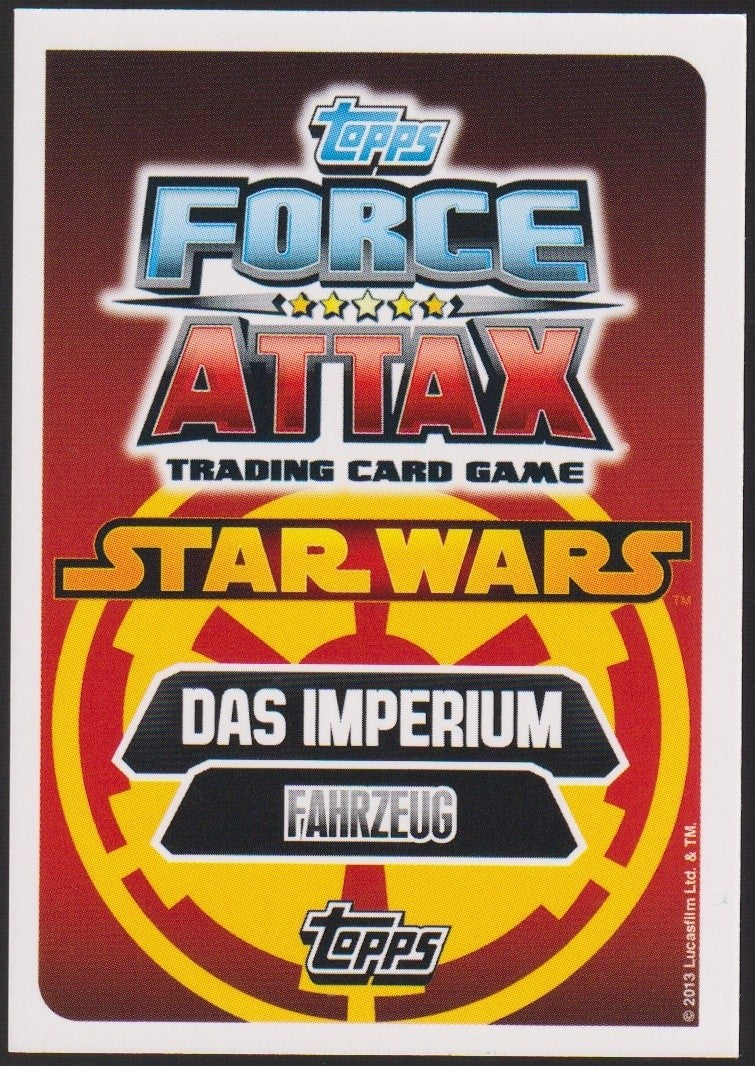Topps Star Wars 2013 Speederbike Imperium Fahrzeug (Film Version) TCG Rare #24 – Bild 2
