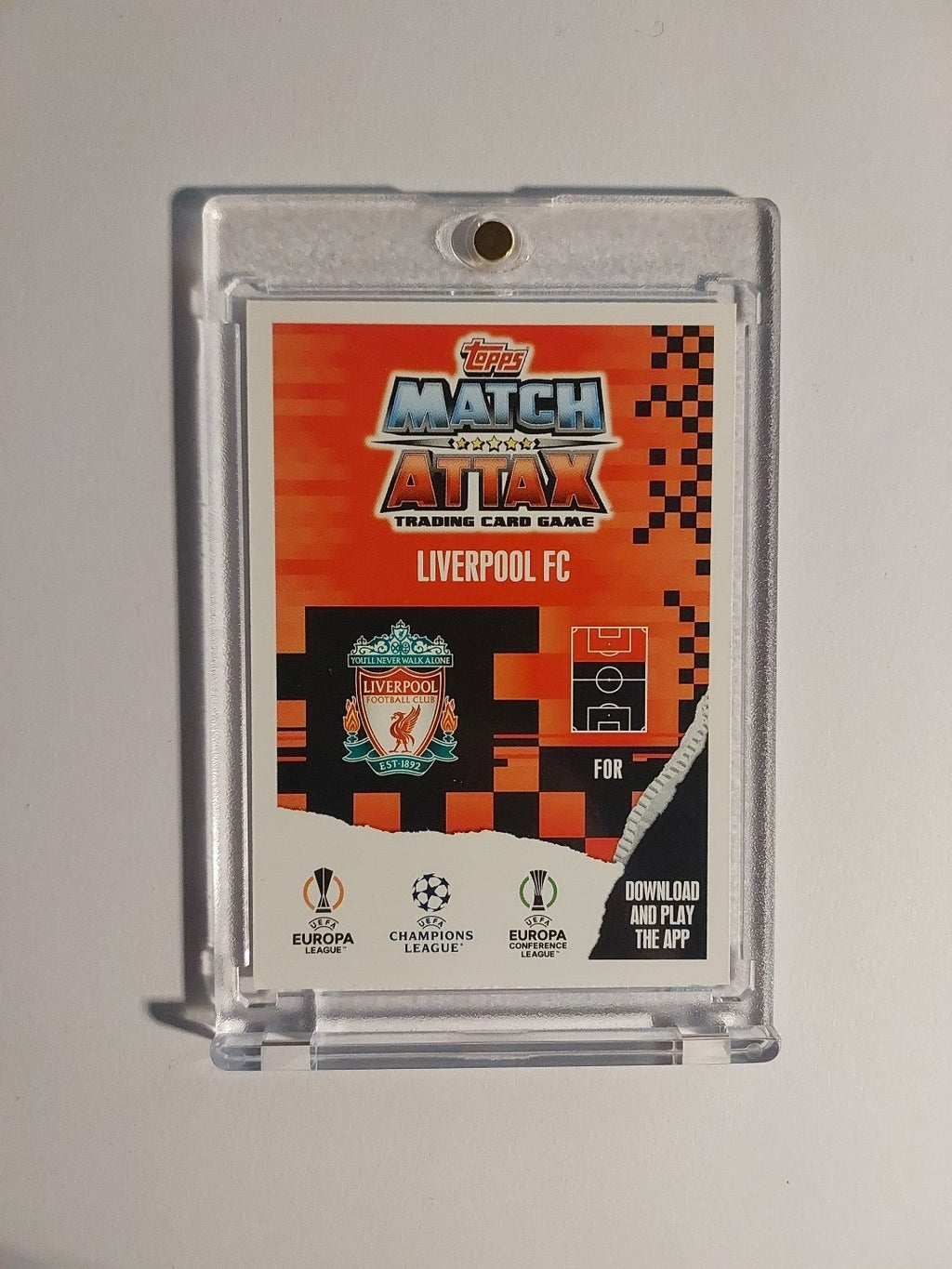 Topps Match Attax 2024-25 Diogo Jota Liverpool Portugal Parallel Ultra Rare Hit – Bild 2