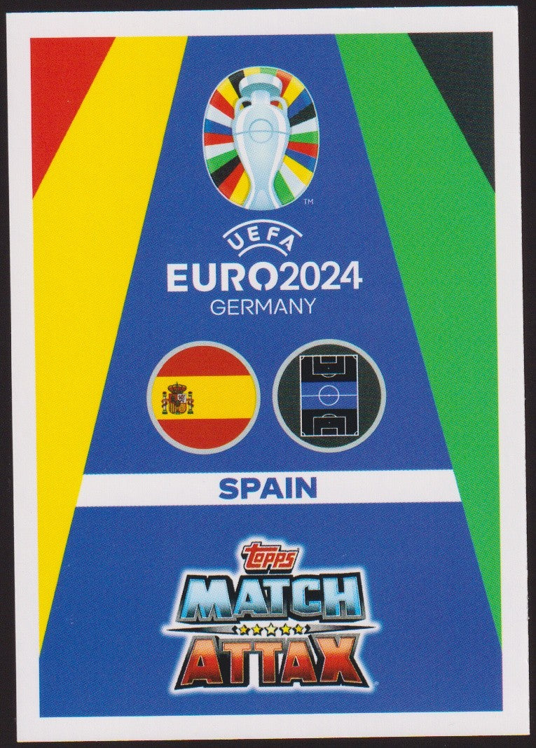 Topps Match Attax 2023-24 Pedri Spanien Parallel Rare – Bild 2