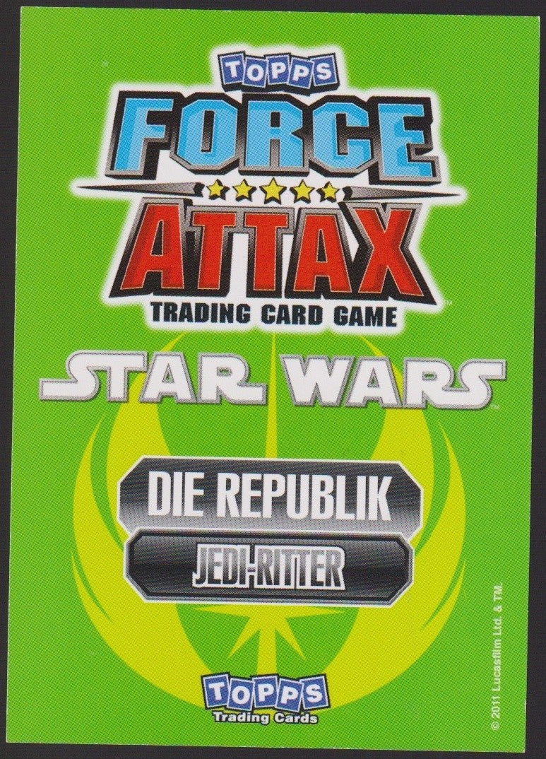 Topps Star Wars 2011 Barriss Offee Republik Jedi TCG Rare #66 – Bild 2