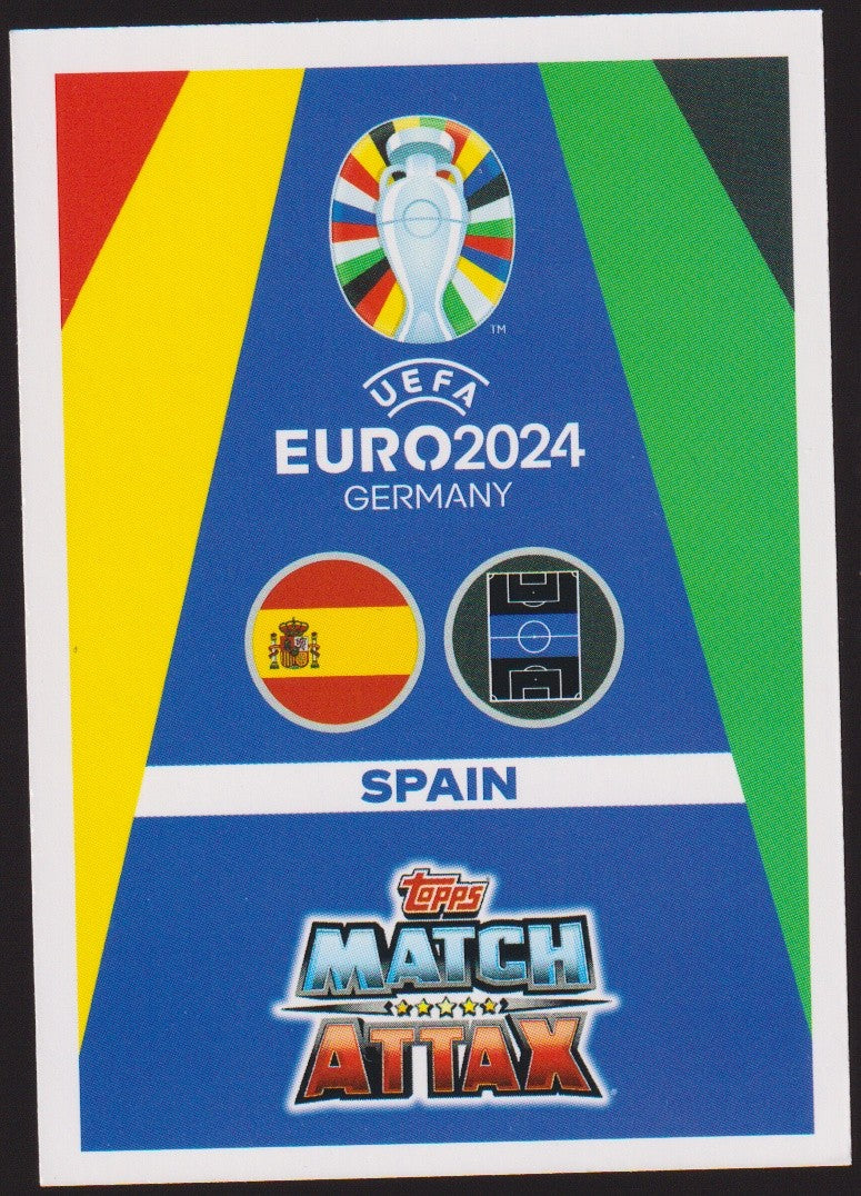 Topps Match Attax 2023-24 Pedri Spanien Parallel Rare – Bild 2