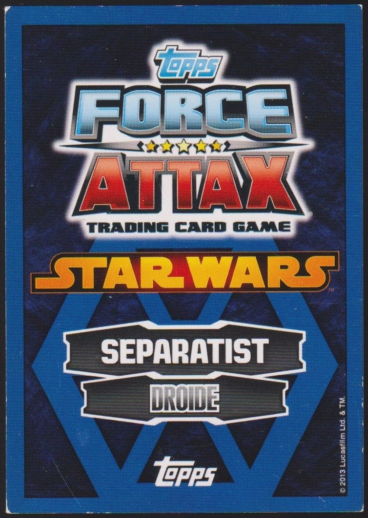 Topps Star Wars 2013 Kommandodroide Separatist TCG Rare #132 – Bild 2