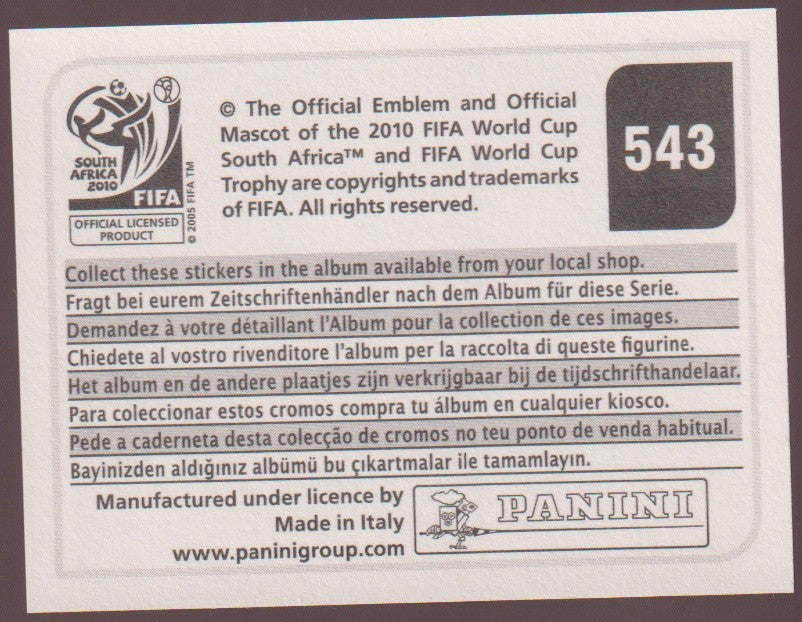Panini 2010 FIFA World Cup Ronaldo & Deco Portugal Team Legend Parallel Rare – Bild 2