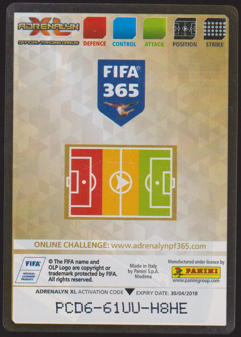 Panini Adrenalyn XL 2017-18 Pogba & Martial Manchester United Parallel – Bild 2