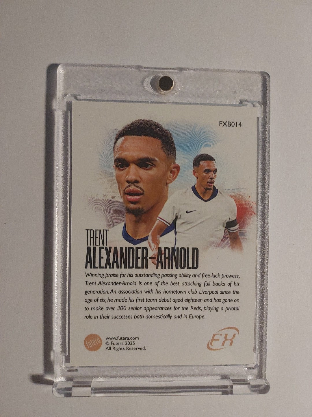 Futera Unique 2024-25 Trent Alexander-Arnold Real Madrid England Parallel Rare – Bild 2