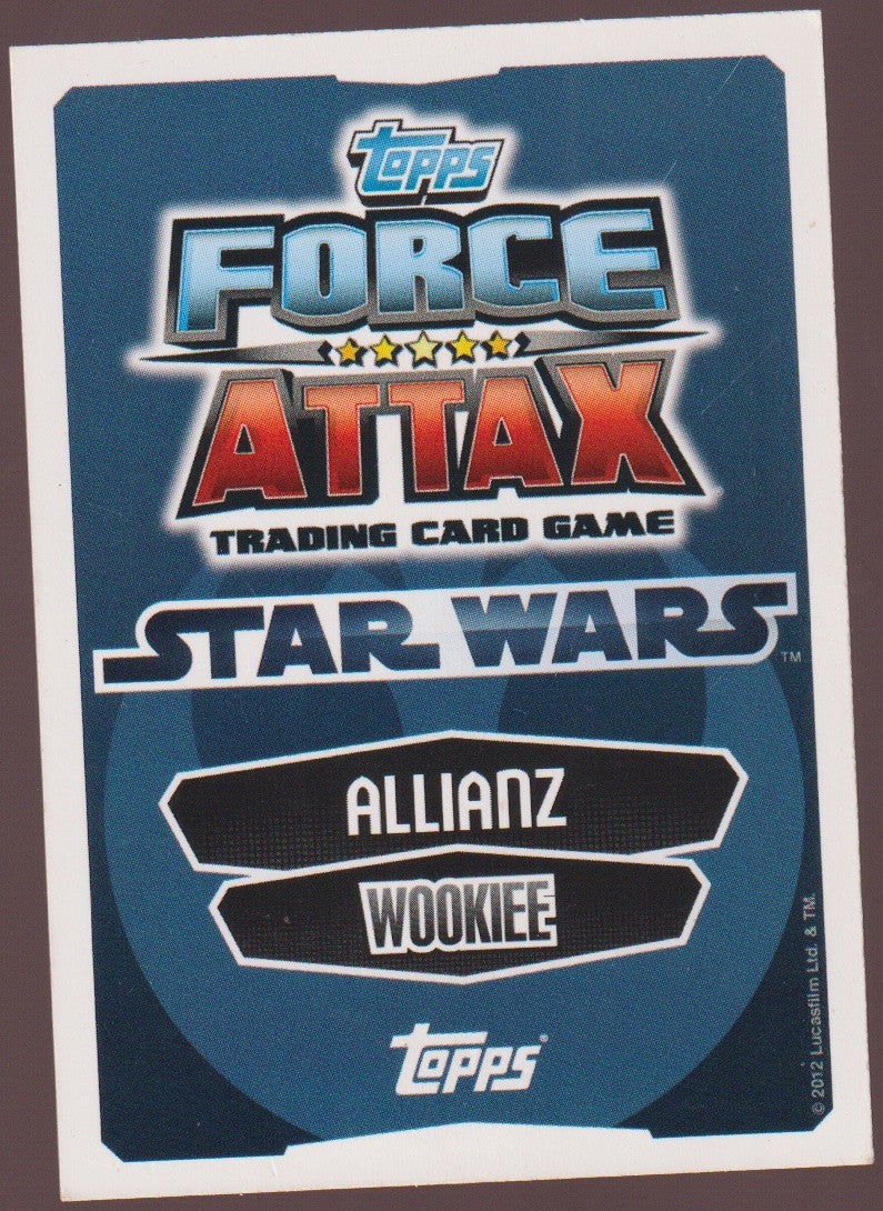 Topps Star Wars 2012 Wookiee Chewbacca Allianz TCG Rare Nr. 228 – Bild 2