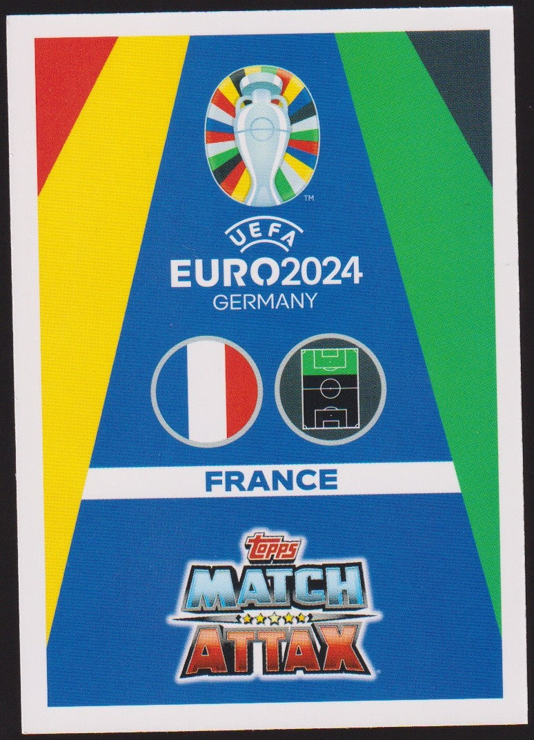 Topps Match Attax 2023-24 Ousmane Dembélé France Parallel Rare – Bild 2