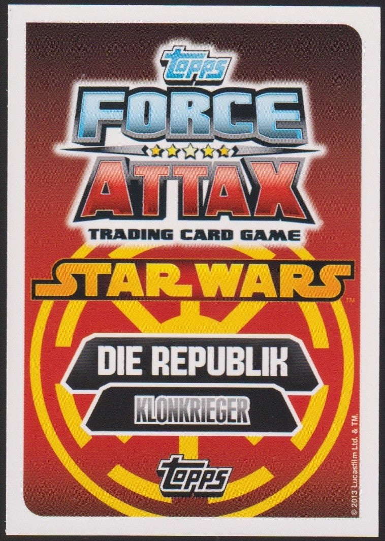 Topps Star Wars 2013 Klonkrieger Republik (Film Version) TCG Rare #120 – Bild 2