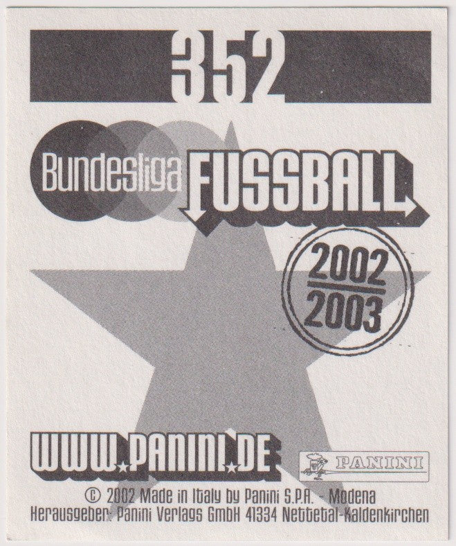 Panini 2002-03 Michael Ballack FC Bayern München Parallel Rare 352 – Bild 2