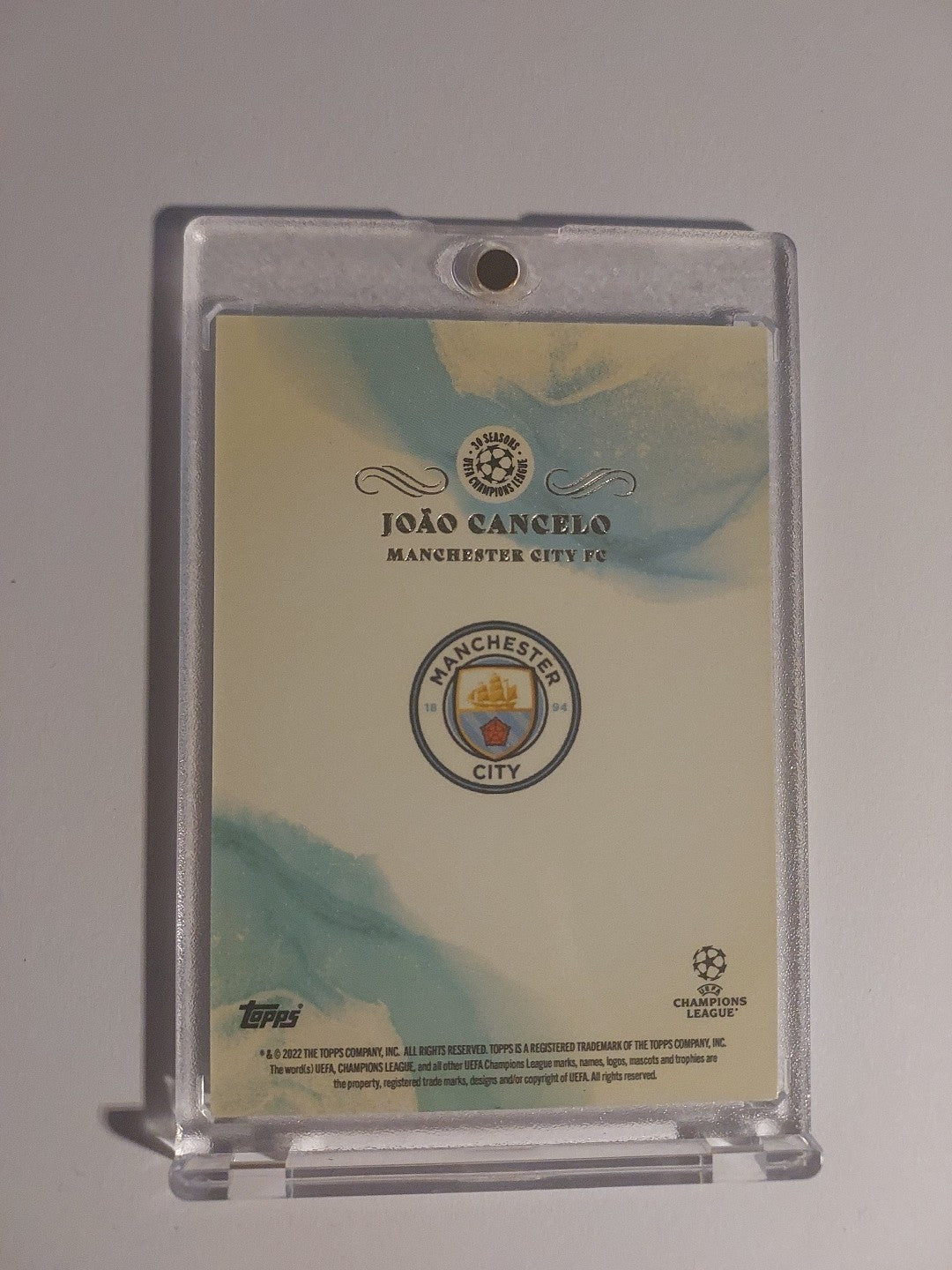 Topps Inception 2021-22 Joao Cancelo Manchester City Parallel Insert Hit – Bild 2