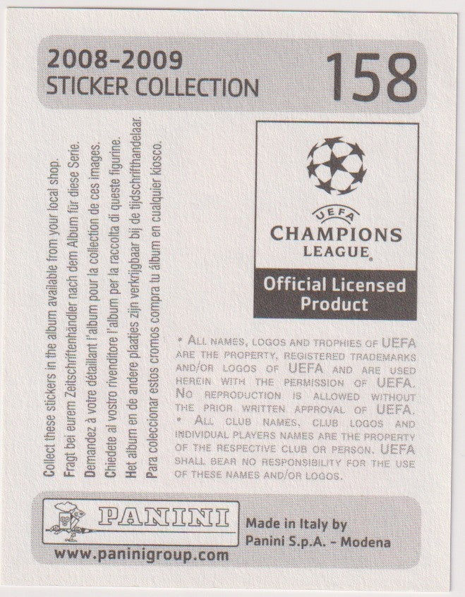 Panini Champions League 2008-09 Franck Ribery FC Bayern München Parallel Rare – Bild 2