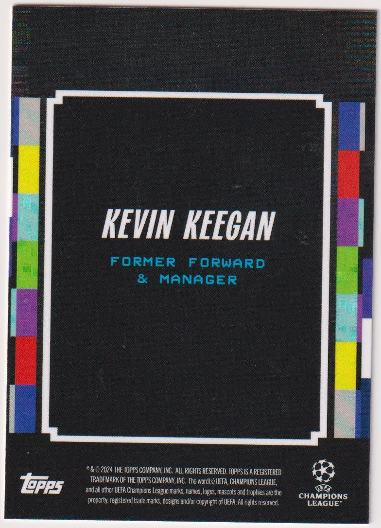 Topps Planet Football 2023-24 Kevin Keegan Champions League Parallel Rare – Bild 2