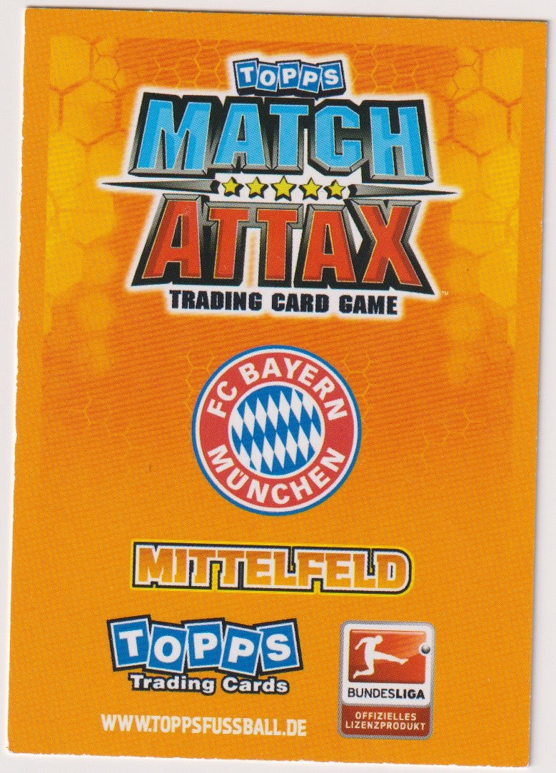 Topps Match Attax Franck Ribéry FC Bayern München Bundesliga Parallel Rare 228 – Bild 2