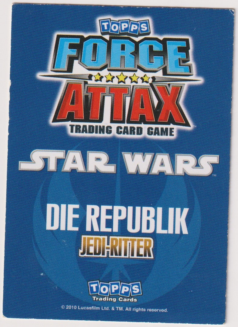 Topps Star Wars 2010 Plo Koon Republik Jedi-Ritter TCG Rare – Bild 2