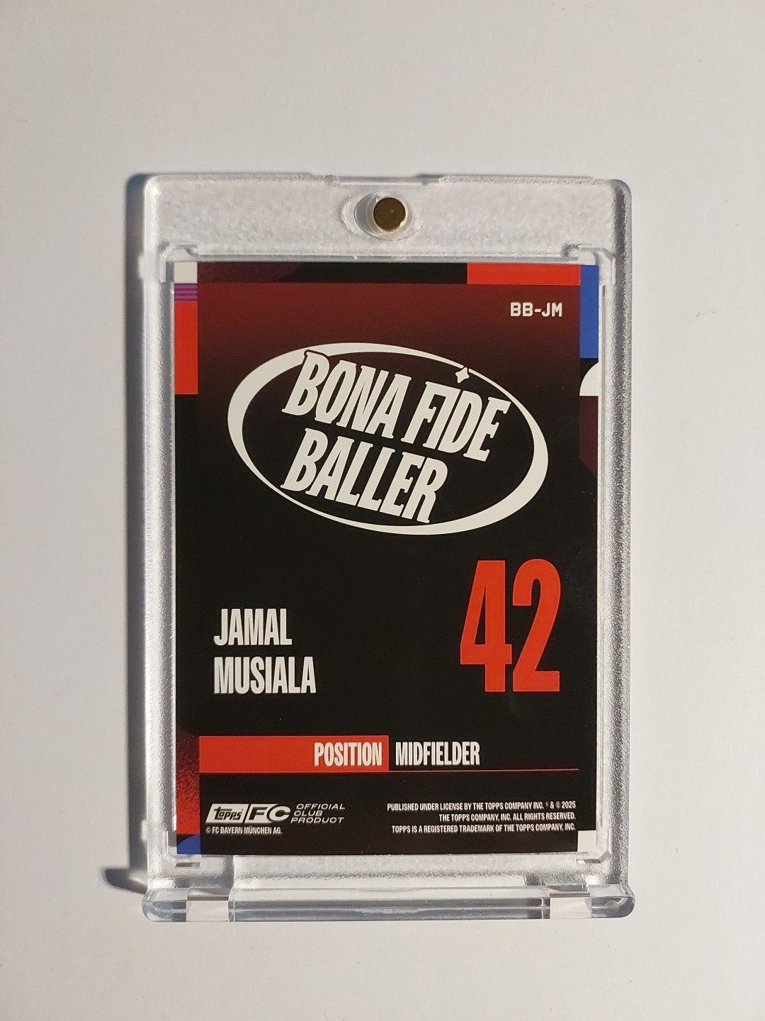 Topps Bayern München 2024-25 Jamal Musiala Static Foil Parallel Insert Rare Hit – Bild 2