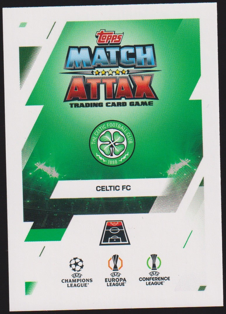 Topps Match Attax Trading Card Game Daizen Maeda Celtic FC Parallel Rare – Bild 2
