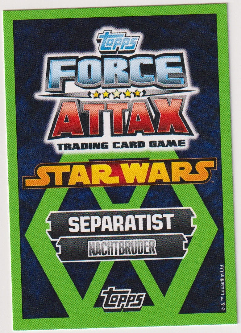 Topps Star Wars 2015 Savage Opress Nachtbruder Separatist TCG Rare – Bild 2