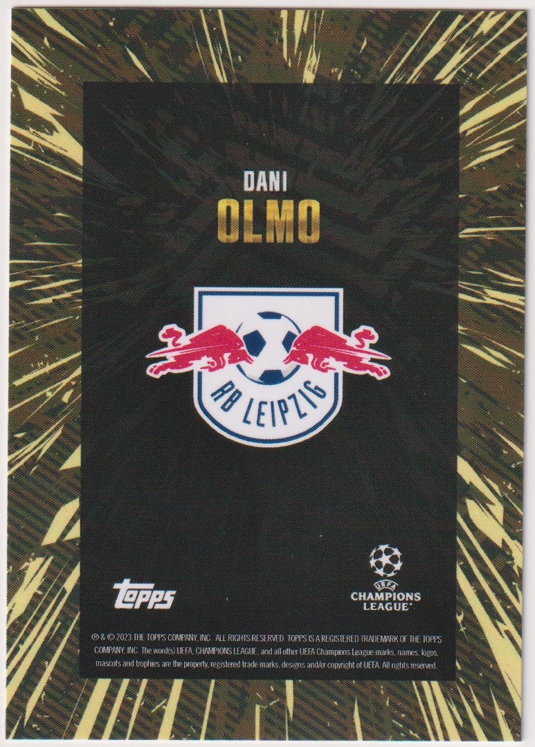 Topps UEFA Champions League Dani Olmo RB Leipzig x WHIP Parallel Rare – Bild 2