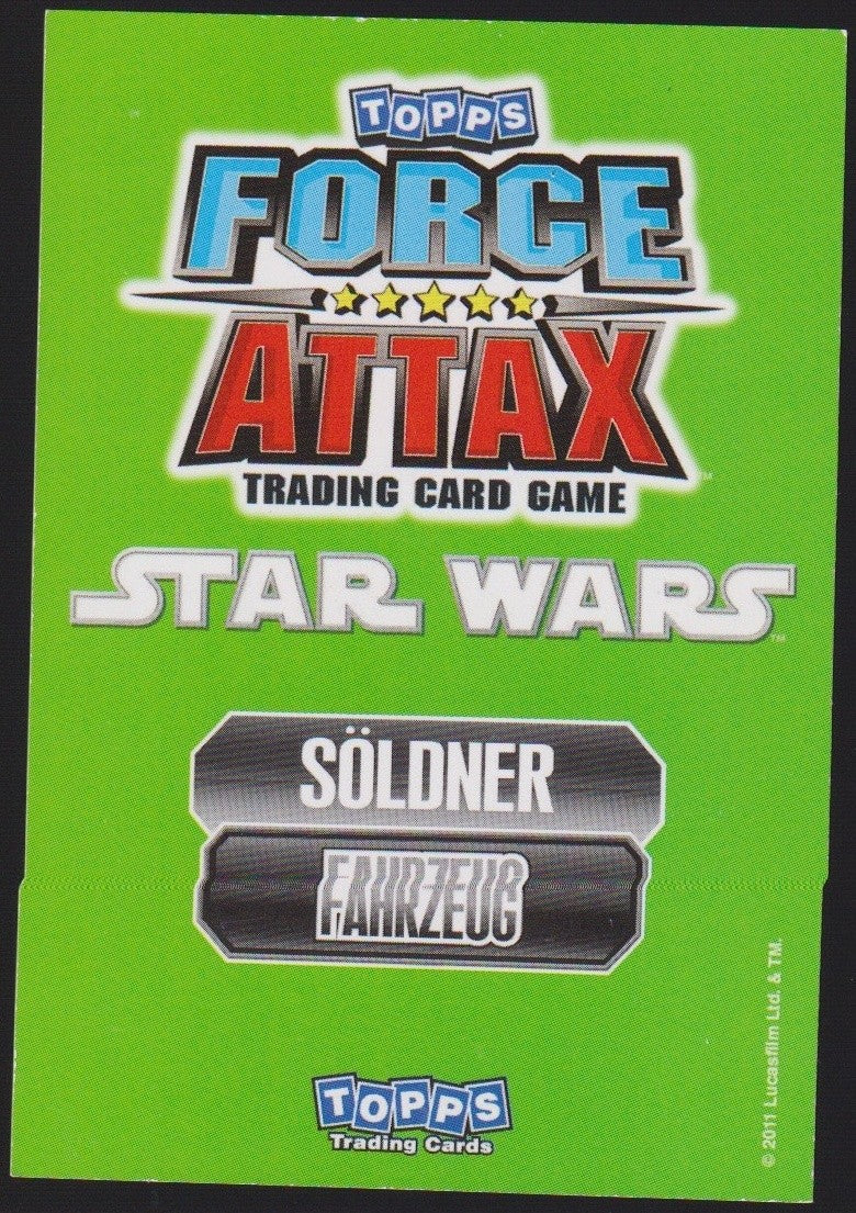 Topps Star Wars 2011 Piraten-Speederbike Fahrzeug TCG Rare #148 – Bild 2