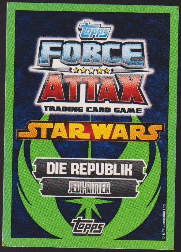 Topps Star Wars 2004 Anakin Skywalker Republik Jedi-Ritter TCG Rare #1 – Bild 2