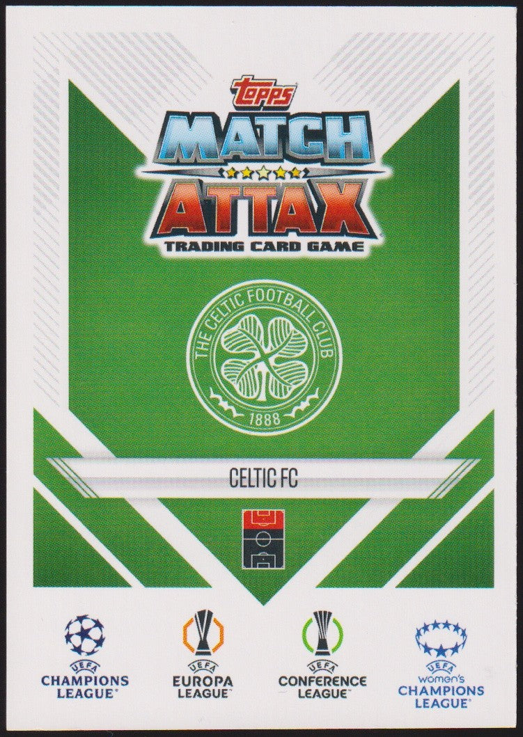 Topps Match Attax Kyogo Furuhashi Celtic FC Limited Edition Parallel Rare – Bild 2
