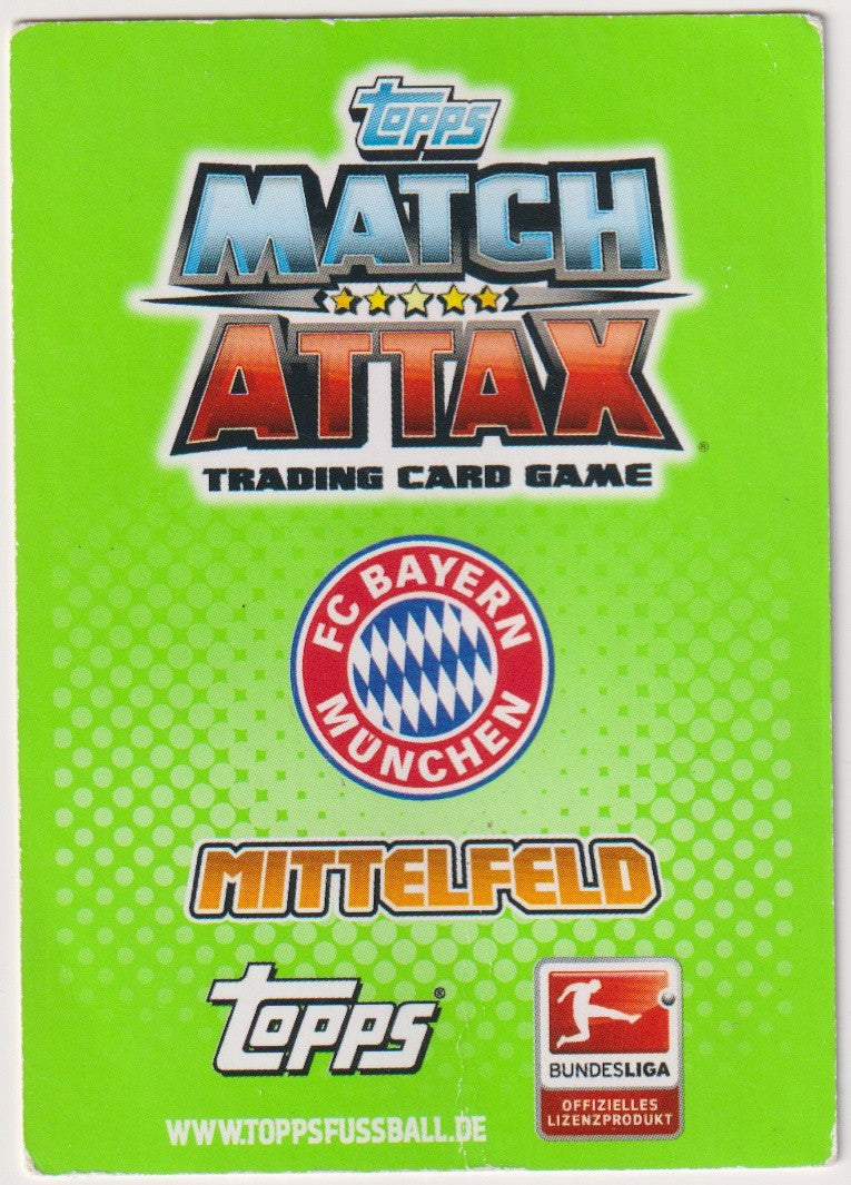 Topps Match Attax 2023-24 David Alaba Rookie Bayern München Parallel Rare 241 – Bild 2