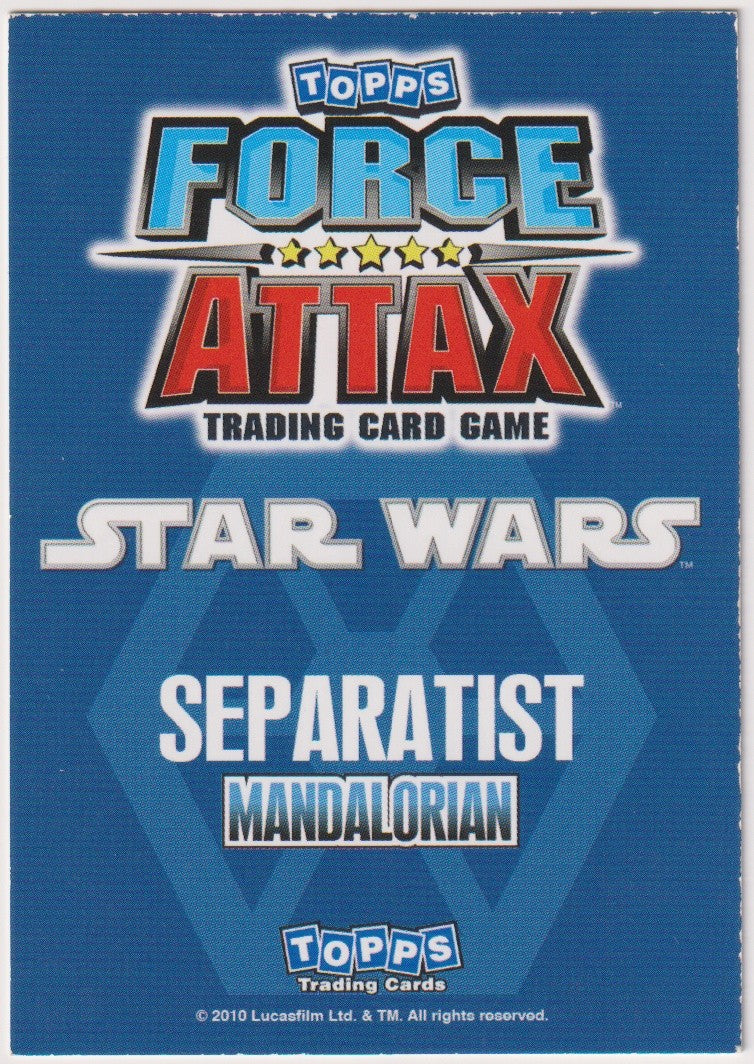 Tioos Star Wars 2010 Pre Vizsla Mandalorianer TCG Rare Nr 166 – Bild 2