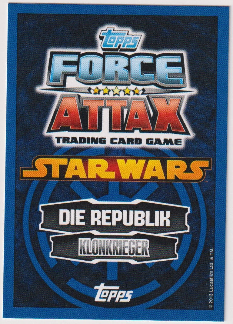 Topps Star Wars 2013 Klonkommendant Cody Republik TCG Rare #205 – Bild 2