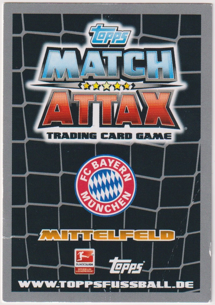 Topps Match Attax Xherdan Shaqiri Rookie Bayern München Trading Card Game – Bild 2