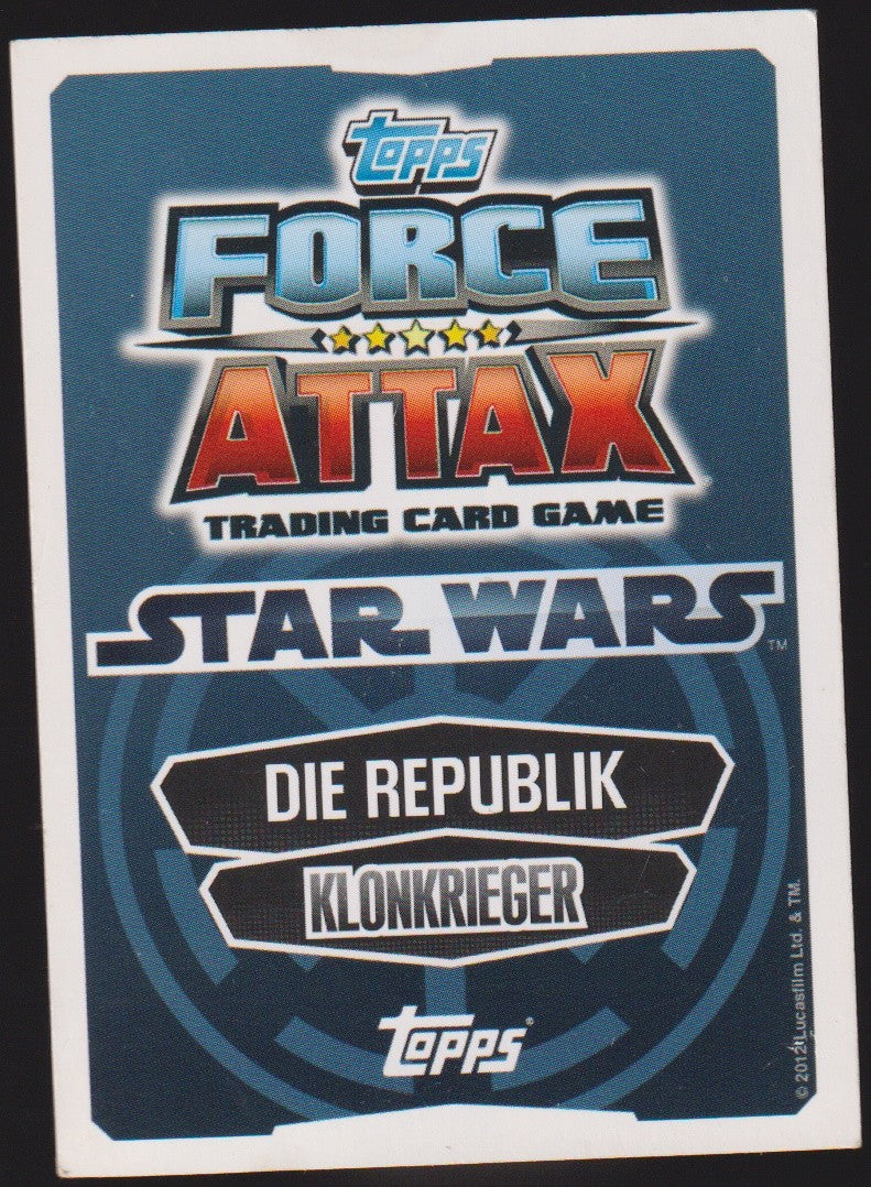 Topps Star Wars 2012 Bacara Commander Republik TCG Rare #55 – Bild 2